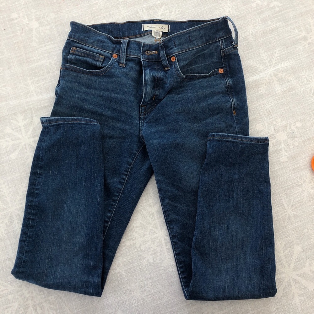 Madewell  8” Skinny Jeans in Ames Wash